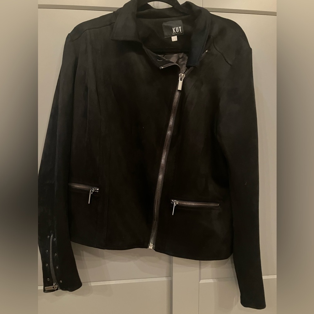 Kut from the Kloth XL suede jacket - Picture 2 of 2